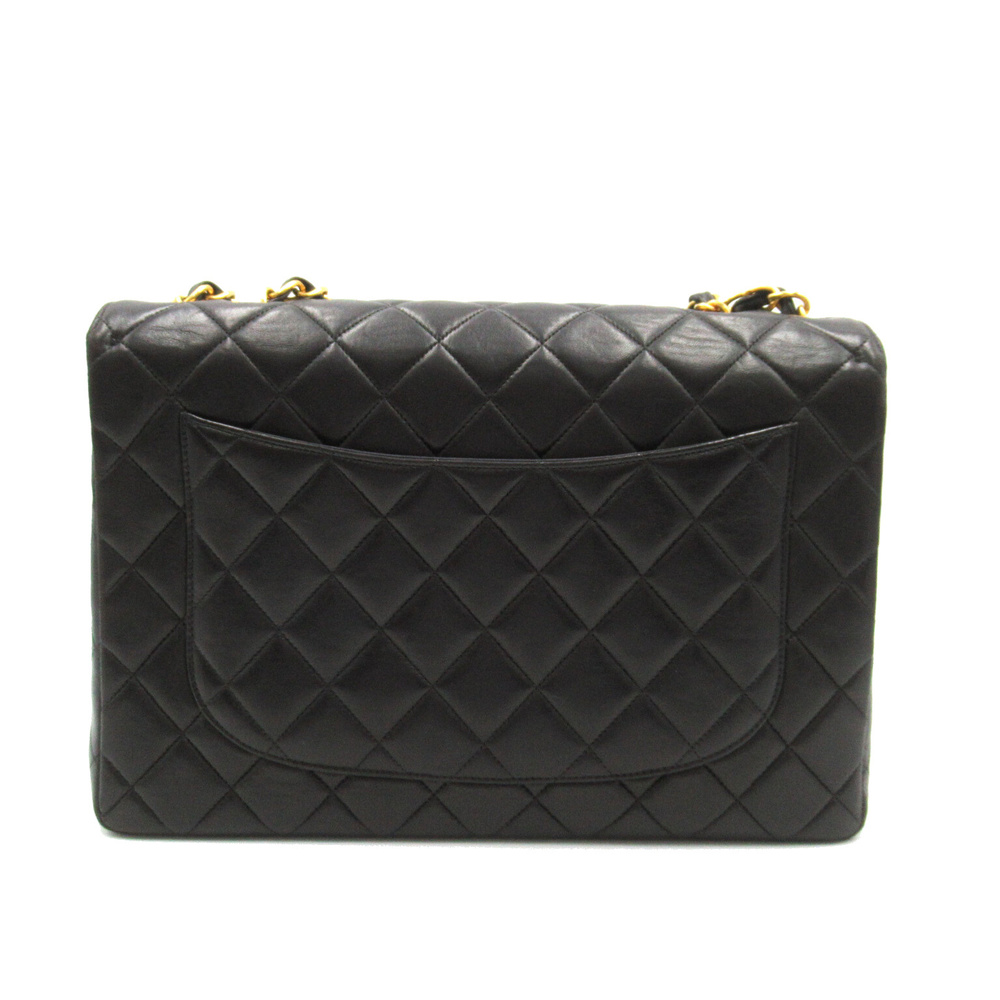 Chanel Matelasse Big Chain Bag Shoulder Black